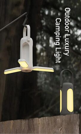 Camping Light Folding Outdoor Portable Rechargeable 10000mAh Student Dormitory Hanging Tent Hanging Lantern Led Flashlight