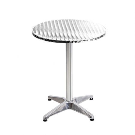 Gardeon Set of 6 Outdoor Bar Table Aluminium Round 70/110CM