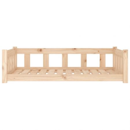 Dog Bed 105.5x75.5x28 cm Solid Wood Pine