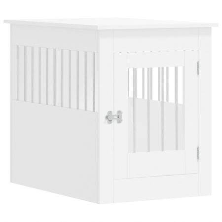 Dog Crate Furniture White 55x80x68 cm Engineered Wood