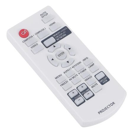 Replaced Remote Control fit for Panasonic Projector PT-LB332 PT-TX312 PT-TW342 PT-LW362 PT-LW312 PT-LB412 PT-XW3232STC XW2731 X3220 BX40NT X270C