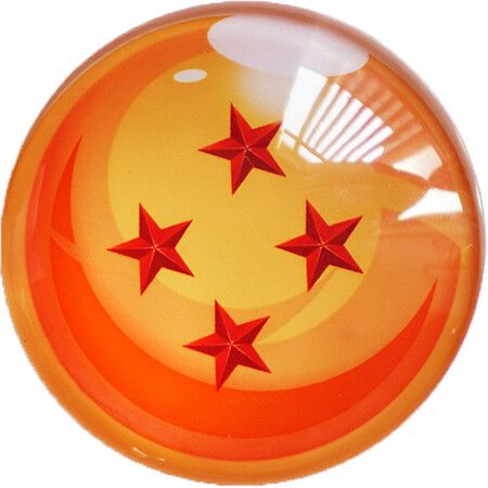 Cartoon Anime Dragon Ball Crystal Glass Refrigerator Magnet Set Creative Refrigerator Message Board Soft Magnetic Sticker