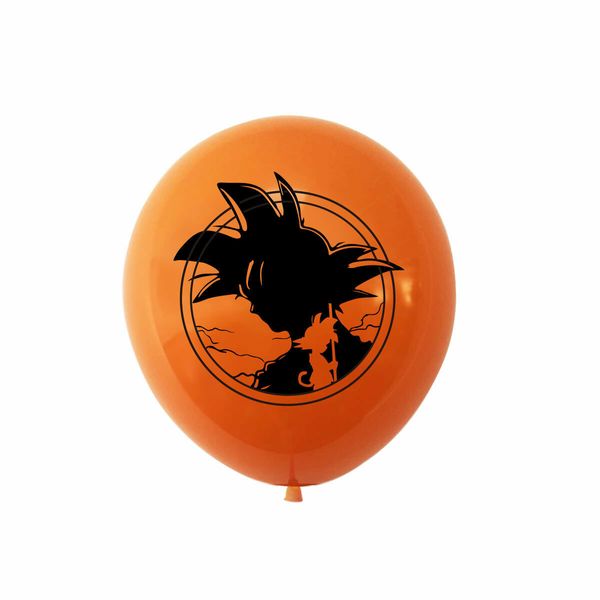 Dragon Ball Birthday Party Supplies Set,Includes Happy Banner Cake And Cupcake Toppers - 24 Latex Balloons for Kids Theme Birthday Party Decoration