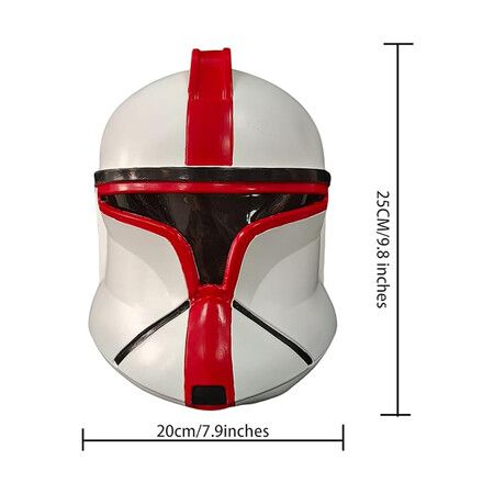 SW Black Series Empire Clone Trooper 501st Legion Helmet Full Head Mask Halloween Cosplay Costume Accessories