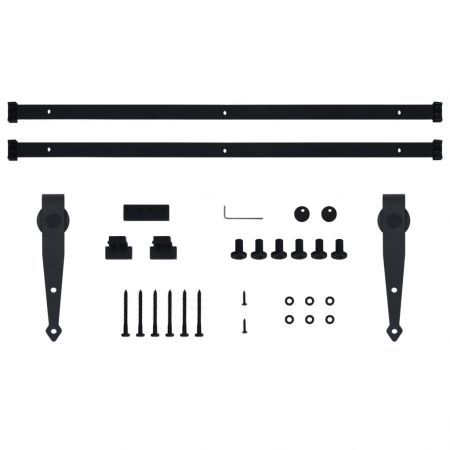 Mini Sliding Cabinet Door Kit Carbon Steel 200 cm