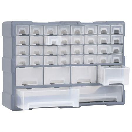 Multi-drawer Organiser with 40 Drawers 52x16x37.5 cm