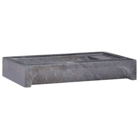 Sink Black 58x39x10 cm Marble