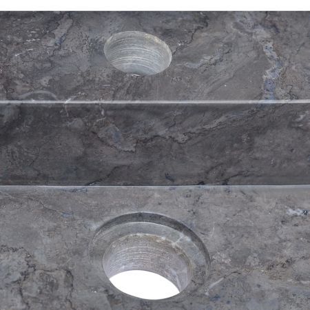 Sink Black 58x39x10 cm Marble