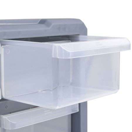 Multi-drawer Organiser with 22 Drawers 49x16x25.5 cm