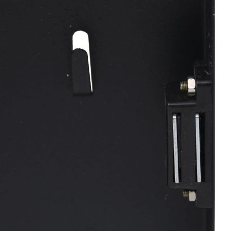 Key Box with Magnetic Board Black 30x20x5.5 cm