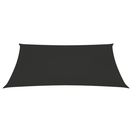 Sunshade Sail Oxford Fabric Rectangular 3x4 m Anthracite