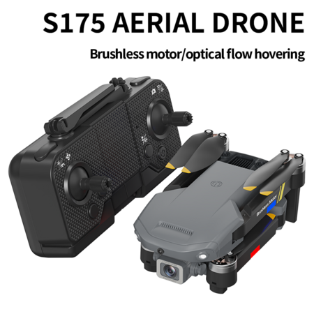 2.4G Optical Flow Brushless Drone Dual Camera Lens WIFI Aerial Photography Obstacle Avoidance Dual Batteries