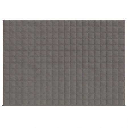 Weighted Blanket Grey 152x203 cm 7 kg Fabric