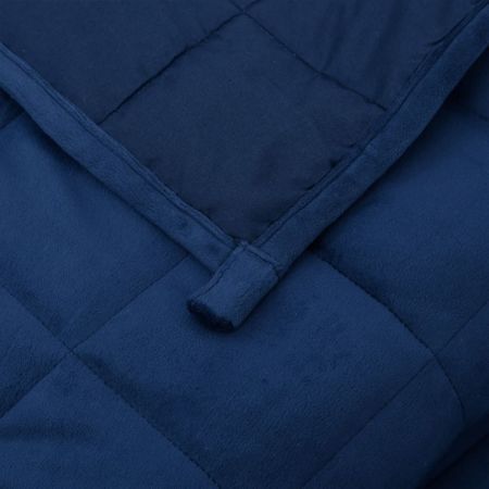 Weighted Blanket Blue 152x203 cm 11 kg Fabric