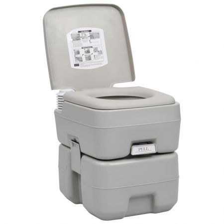 Portable Camping Toilet and Handwash Stand Set