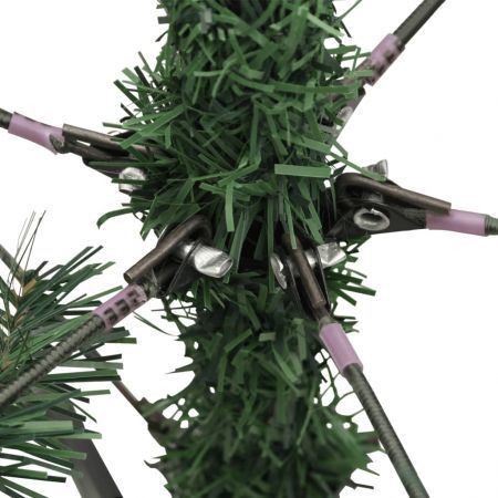 Artificial Hinged Christmas Tree with Cones 180 cm