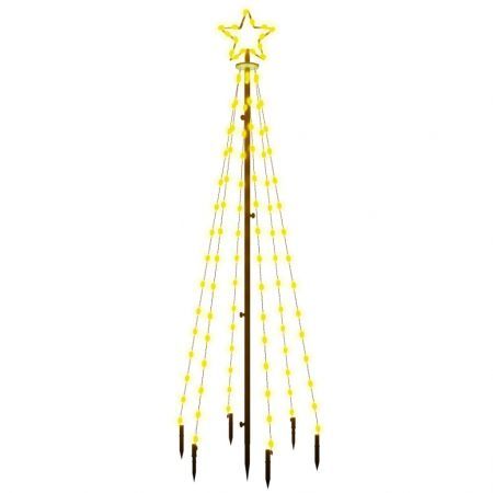 Christmas Tree with Spike Warm White 108 LEDs 180 cm