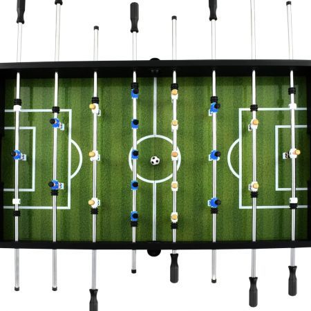 Football Table Steel 60 kg 140x74.5x87.5 cm Black