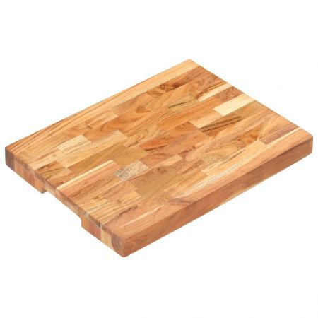 Chopping Board 40x30x4 cm Solid Acacia Wood