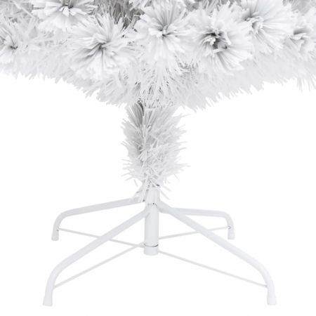 Artificial Pre-lit Christmas Tree White 120 cm Fibre Optic