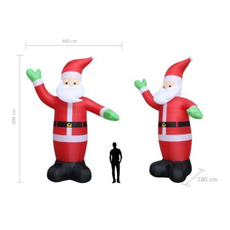 Christmas Inflatable Santa Claus LED IP20 600 cm XXL