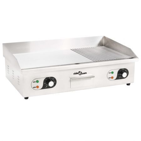 Electric Griddle Stainless Steel 4400 W 71x43x23.5 cm