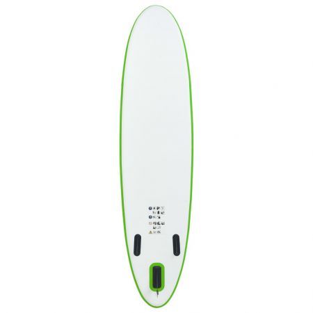 Inflatable Stand Up Paddle Board Set Green and White