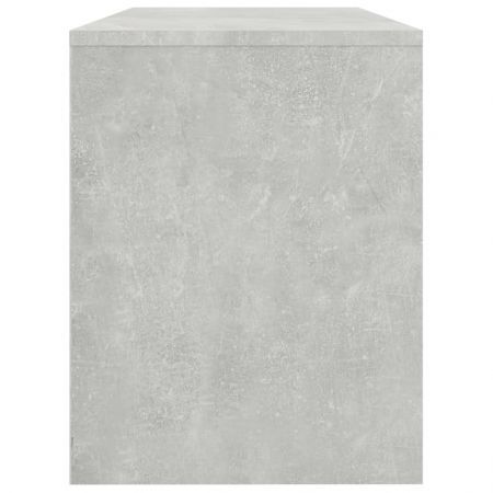 Dressing Stool Concrete Grey 70x35x45 cm Engineered Wood