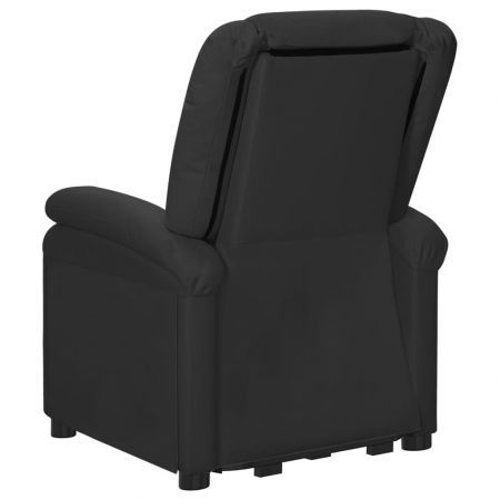 Stand up Massage Chair Black Faux Leather