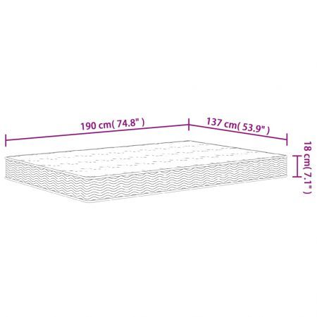 Bonnell Spring Mattress Medium 137x190 cm