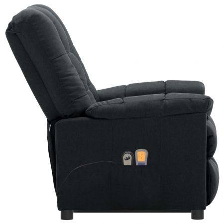 Stand up Massage Chair Dark Grey Fabric