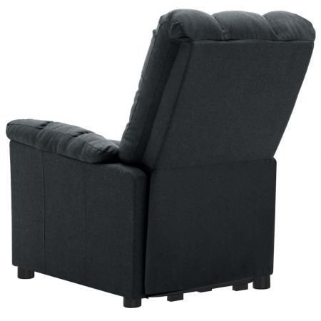 Stand up Massage Chair Dark Grey Fabric