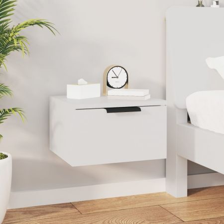 Wall-mounted Bedside Cabinets 2 pcs White 34x30x20 cm