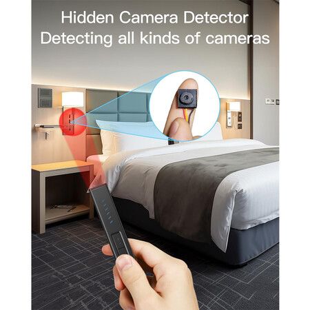 Hidden Camera Detectors, Bug Detector Anti Spy Camera Finder, GPS Tracker Detector