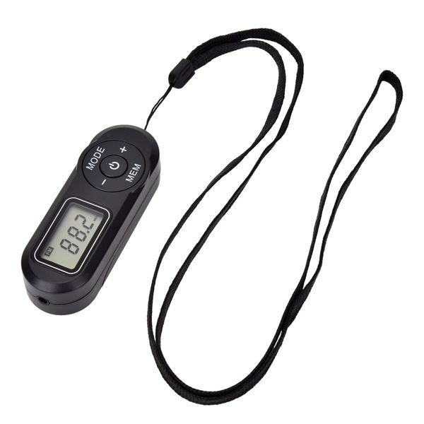 Mini Portable Digital Radio with Headphones, Belt Clip, LCD Screen, Pocket Radio for Walking, Jogging