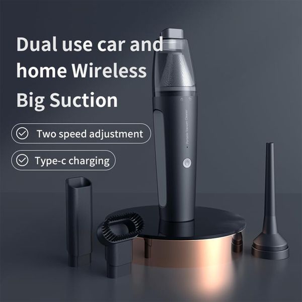 Cordless Handheld Vacuum Cleaner,Mini Car Vacuum with Powerful Suction,Portable Dust Collector