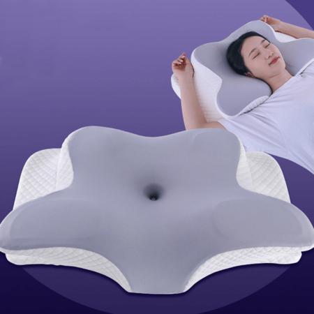 Cervical Memory Foam Pillow Sleeping Relief Adjustable Ergonomic Cooling Side Support for Relief