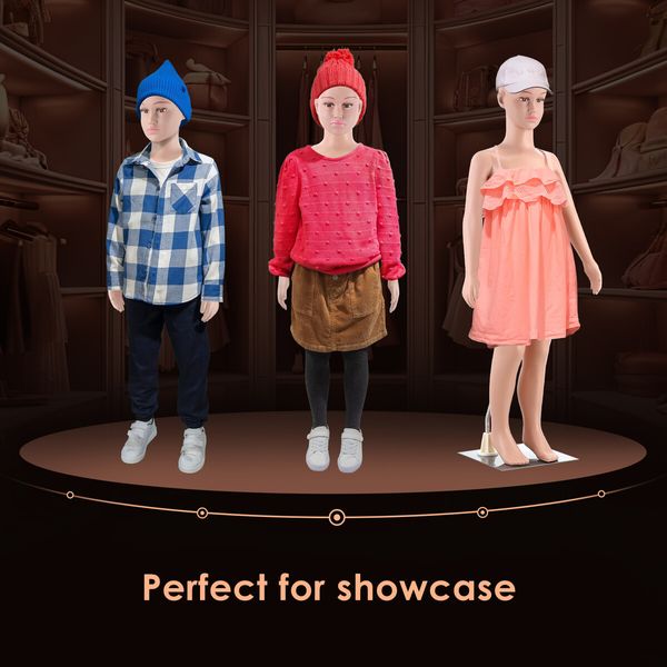 Child Mannequin 110cm Dress Form Display Showcase Clothing Model Manikin Dressmaking Dummy Adjustable