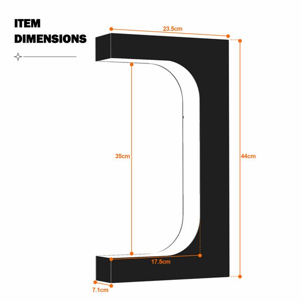 Levitating Shoe Display Stand Floating Rotating Spinning Sneaker Rack Holder Magnetic Levitation Acrylic Footwear Shelf