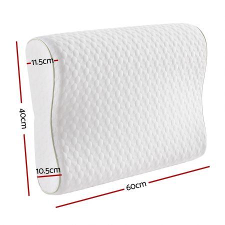 Giselle Memory Foam Pillow Contour Neck