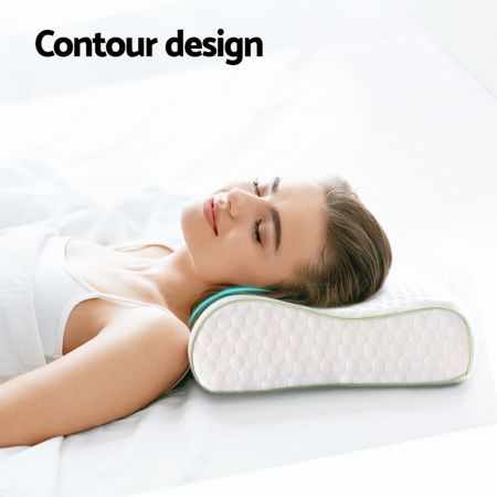 Giselle Memory Foam Pillow Contour Neck