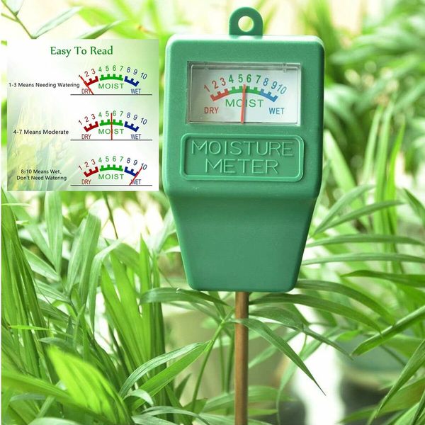 Soil Moisture Meter Plant Hygrometer for Potted Plants Garden Farm Lawn No Battery Needed