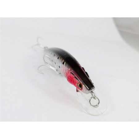 Rechargeable Flashing LED Vibra Fishing Lures Prawn Baits Crankbait Executioner