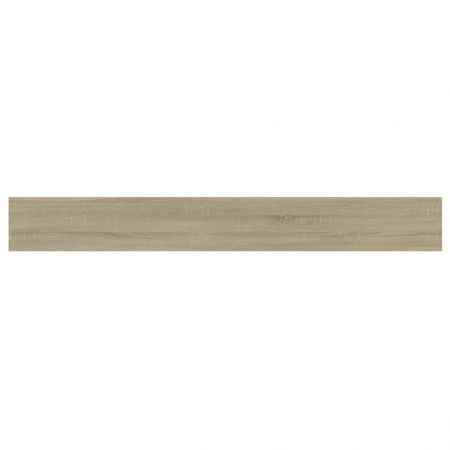 Bookshelf Boards 4 pcs Sonoma Oak 80x10x1.5 cm Engineered Wood