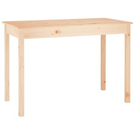 Dining Table 110x55x75 cm Solid Wood Pine