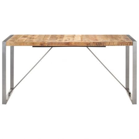 Dining Table 160x80x75 cm Solid Wood Mango