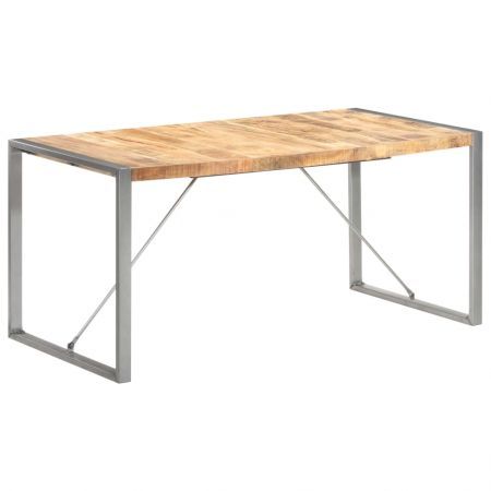 Dining Table 160x80x75 cm Solid Wood Mango