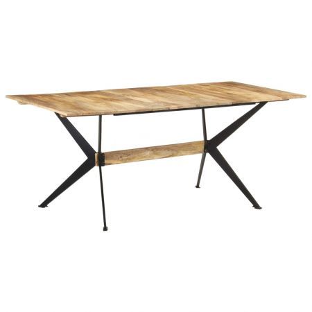 Dining Table 180x90x76 cm Solid Mango Wood