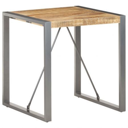 Dining Table 70x70x75 cm Solid Wood Mango