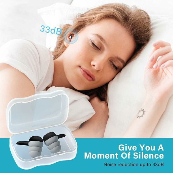 Ear Plugs for Sleeping Noise Cancelling for Sleep Snoring Study Concerts